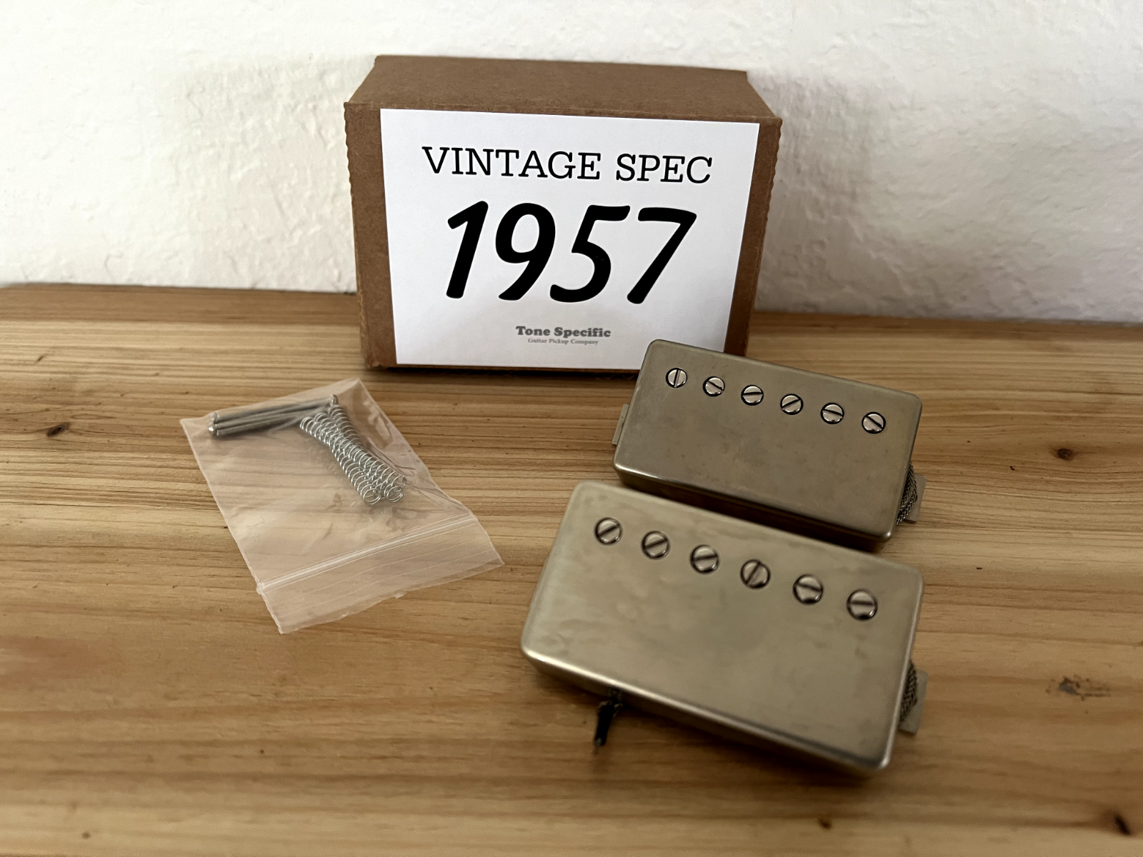 ギター gibson.paf 1957 Vintage Spec Gibson Pre-Sticker PAF Clone Humbucker set
