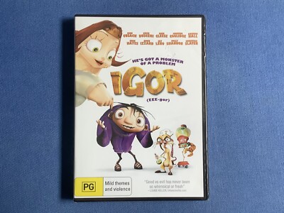 Igor (DVD, 2008) Kids / Family - Brand New Sealed Region 4