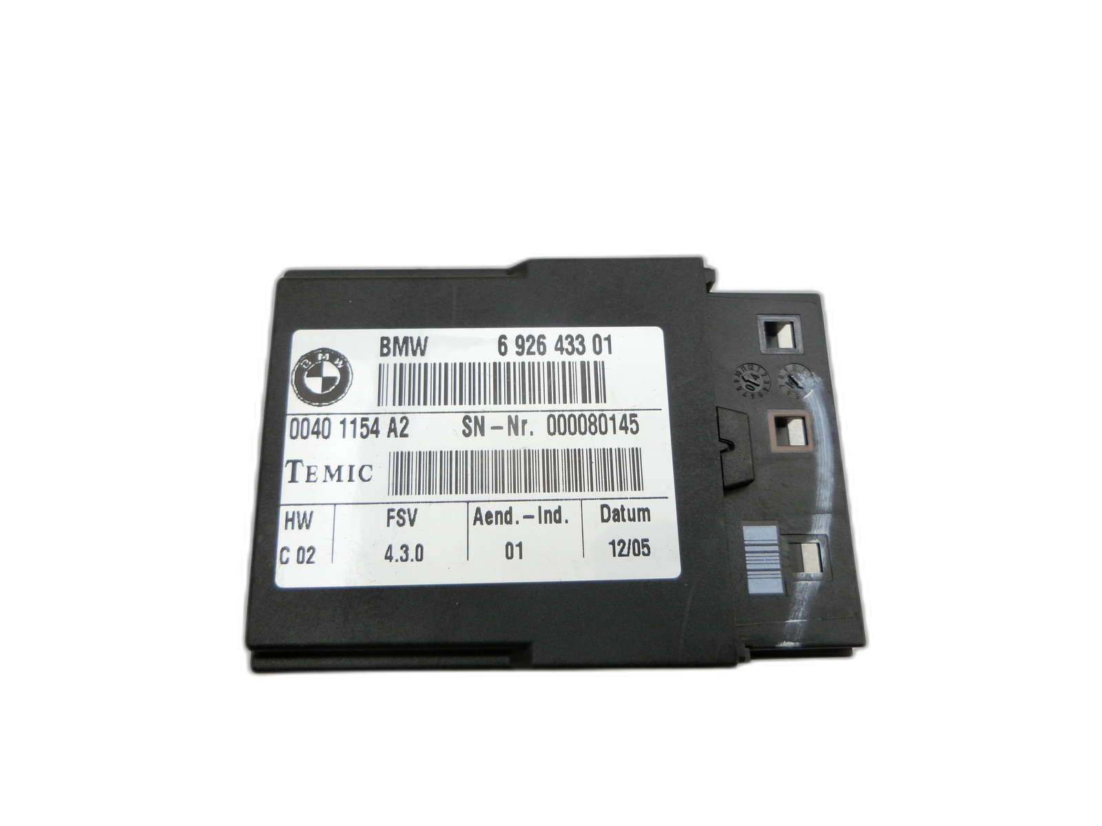 Unidad de control ECU módulo asiento izquierda delante para BMW 318D E90 3er 05-08 - Bild 1