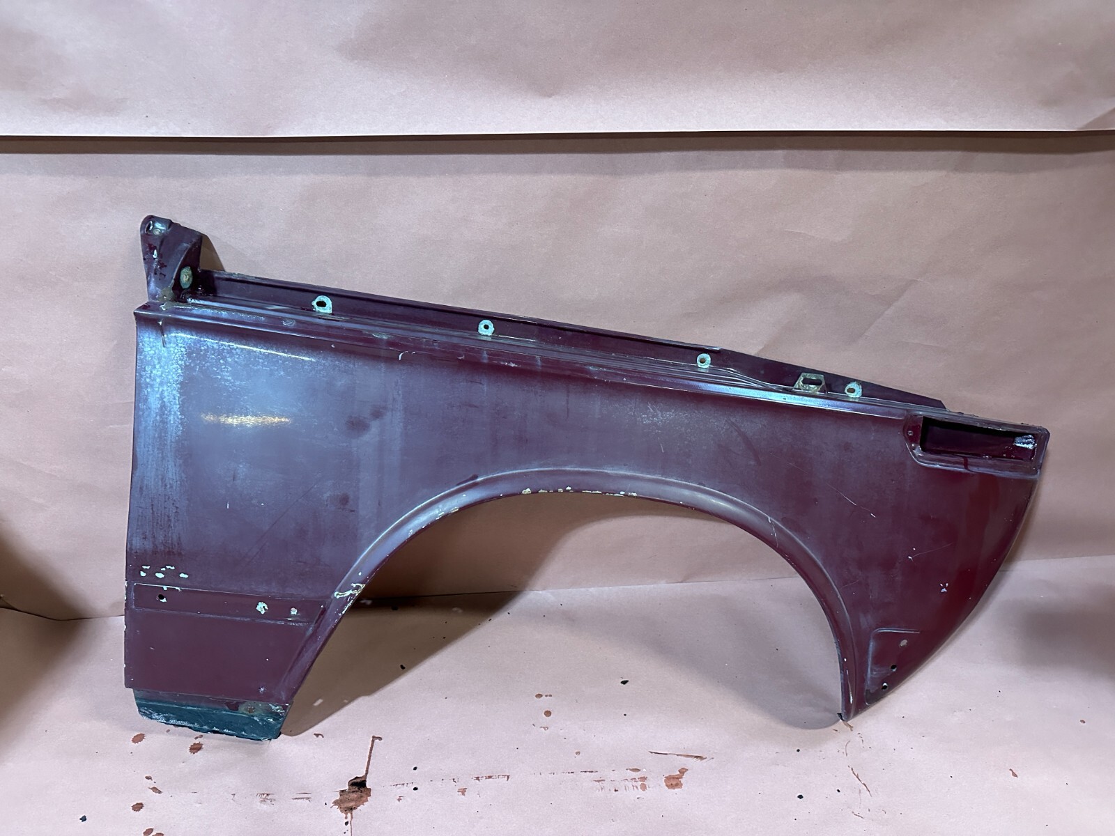 BMW フロントフェンダー 左 1502 - 2002tti 走行49156㎞ 1976