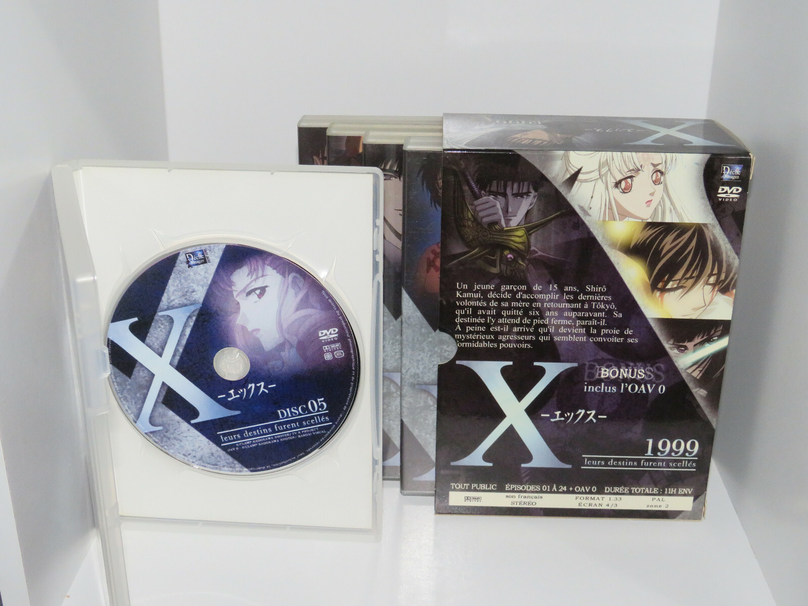 CLAMP X エックス L'INTEGRALE DVD Coffret Intégrale X De CLAMP, X/1999 leurs destins furent