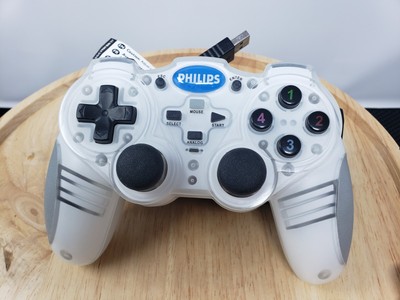 Philips Recoil - Retractable USB Controller White SGC2909BB/27 tested and works!