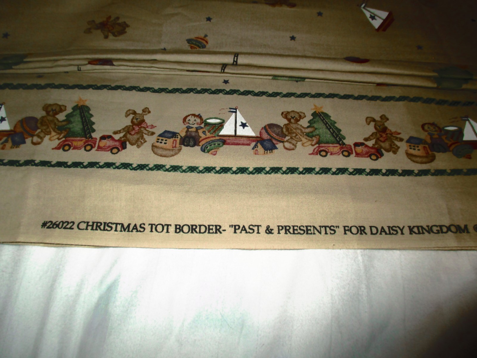 COTTON CHRISTMAS FABRIC  2 yds    