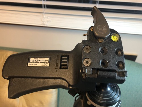 Bogen 3021 Manfrotto Tripod 055/KF01 With 322RC2 Grip BallHead