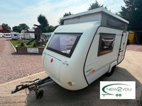 1990s? Rapido Club 2 Berth RARE POP UP Caravan - STOCK H132
