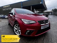 2018 SEAT Ibiza 1.0 TSI FR Hatchback 5dr Petrol Manual Euro 6 (s/s) GPF (95 ps) 