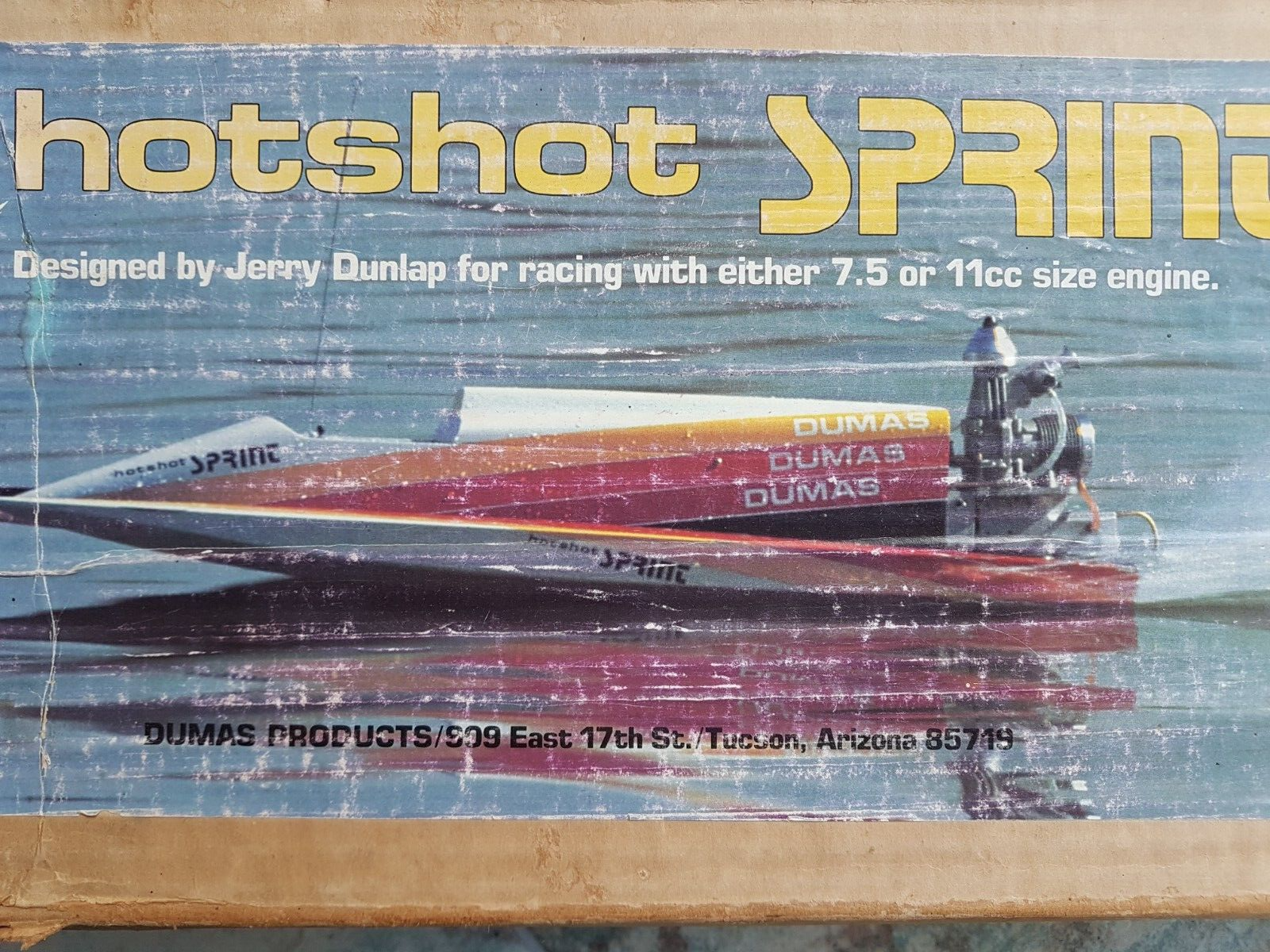Vintage Dumas Hotshot SPRINT 1323 7.5 cc 31