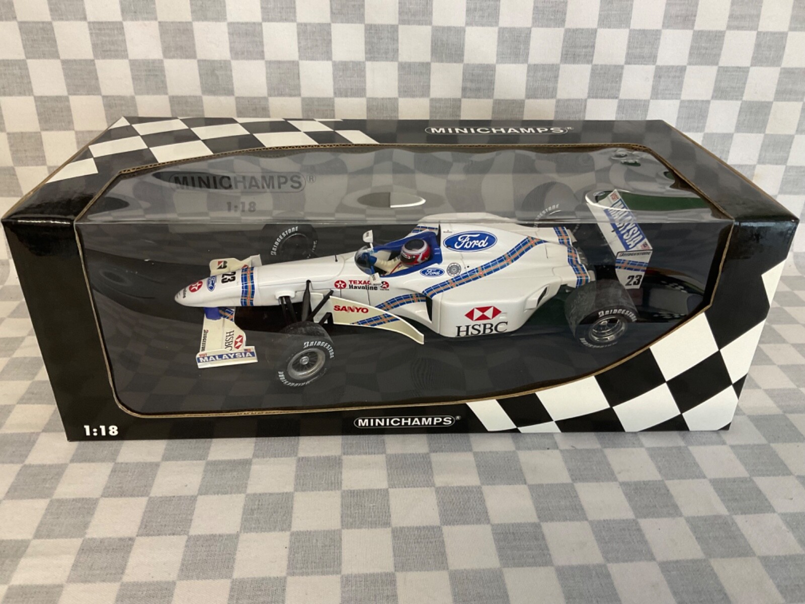 1/18 MINICHAMPS F1 STEWART FORD SF 1 J.MAGNUSSEN 1997 | eBay UK