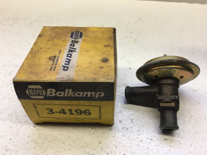 Vintage Napa Balkamp 3-4196 Heater Control Valve