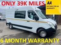 2018 Vauxhall Movano 2.3 CDTI H2 Van 130ps PANEL VAN Diesel Manual
