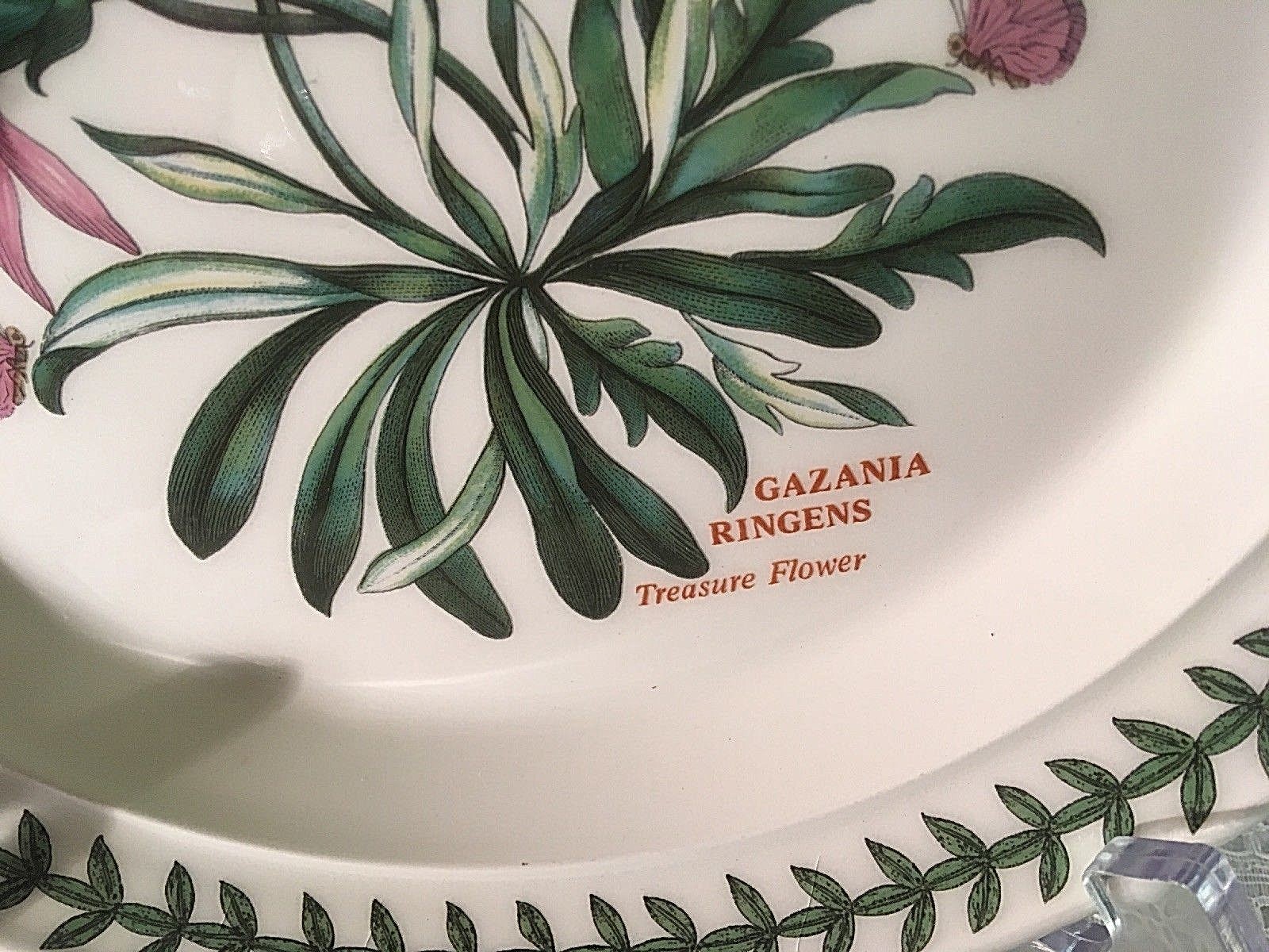 Portmeirion BOTANIC GARDEN (TREASURE FLOWER ) - Salad Plate 81/2