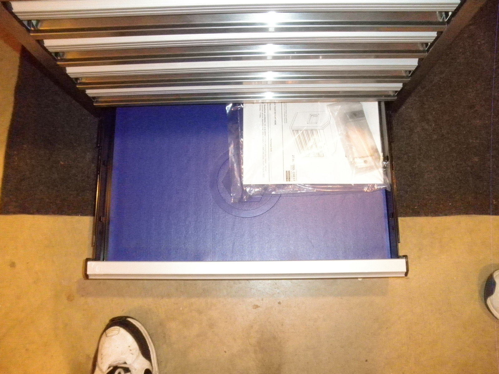 New Kobalt 5 Drawer Stainless Steel Tool Chest 27in W  23 1/2 in H 18 in Dp