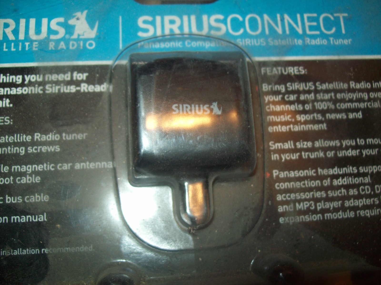 Sirius SIRPAN1 For XM / For Sirius Satellite Radio Receiver