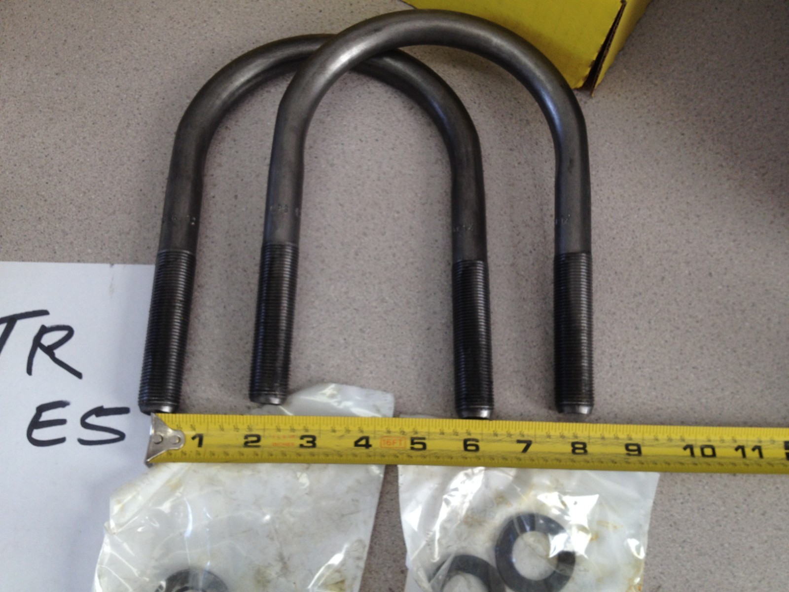 Euclid E-UB8155-073 U-BOLT ASSEMBLY 2 U-Bolts with nuts/washers per box