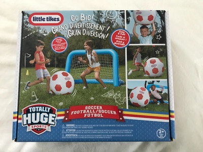 little tikes TOTALLY HUGE SPORTS SOCCER Football F tbol Goal