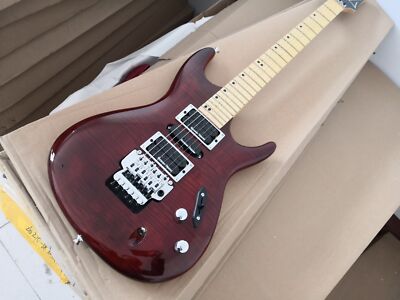 Hot Sale 6 String Guitar Ash Wood Body Tremolo Bridge 24 Frets Ultra-thin Guitar