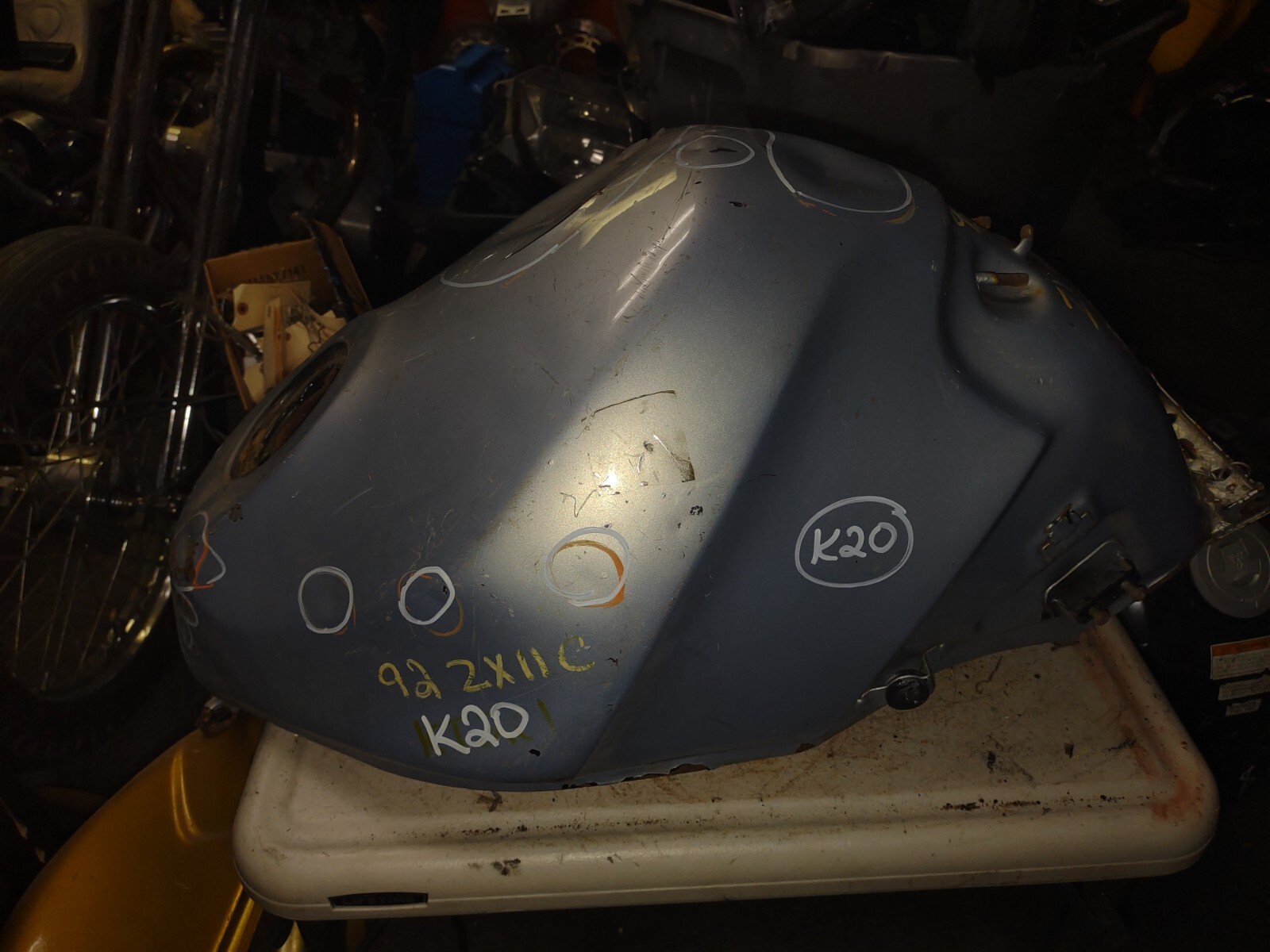 CHANEL 
イルミネイティングブラッシュパウダー 151.788 92 Kawasaki ZX-11C ZX11C Gas Tank Petrol Fuel Cell Reservoir