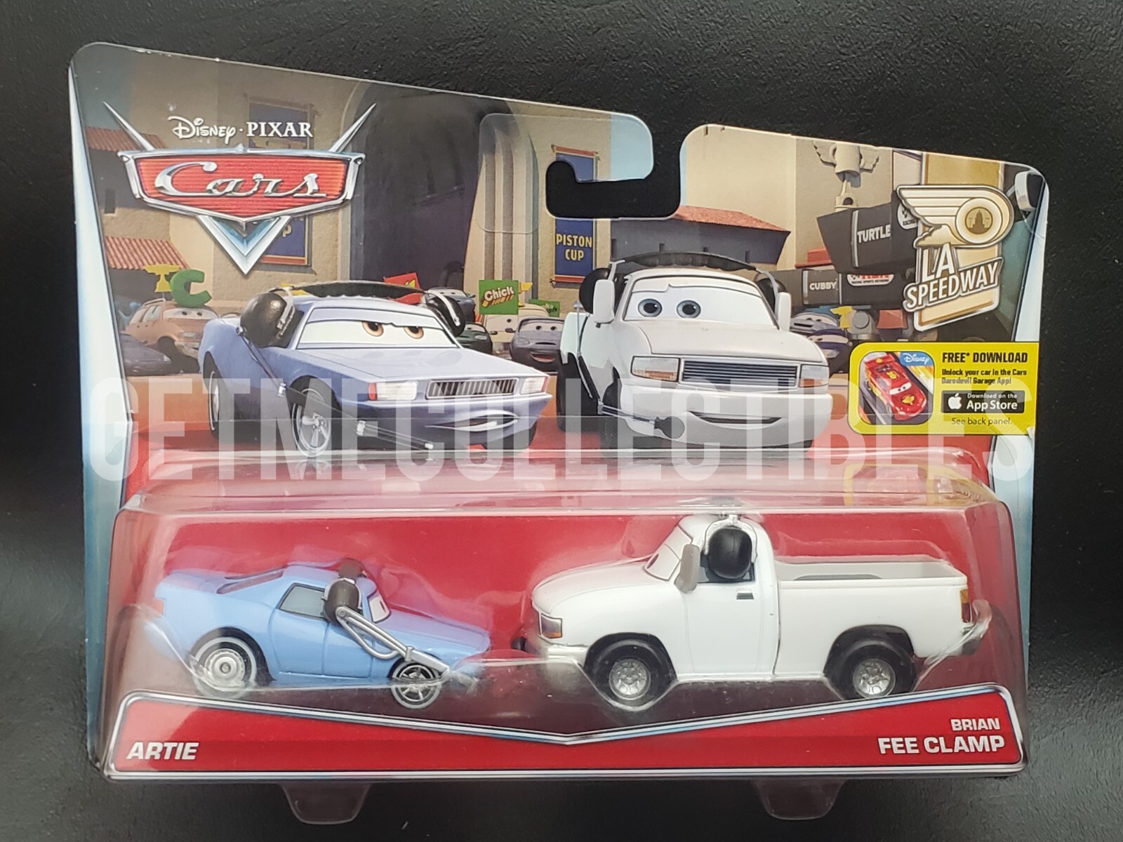 ARTIE AND BRAIAN FEE CLAMP カーズ ミニカー　ドック Dan the Pixar Fan: Cars: Artie and Brian Fee Clamp 2-Pack