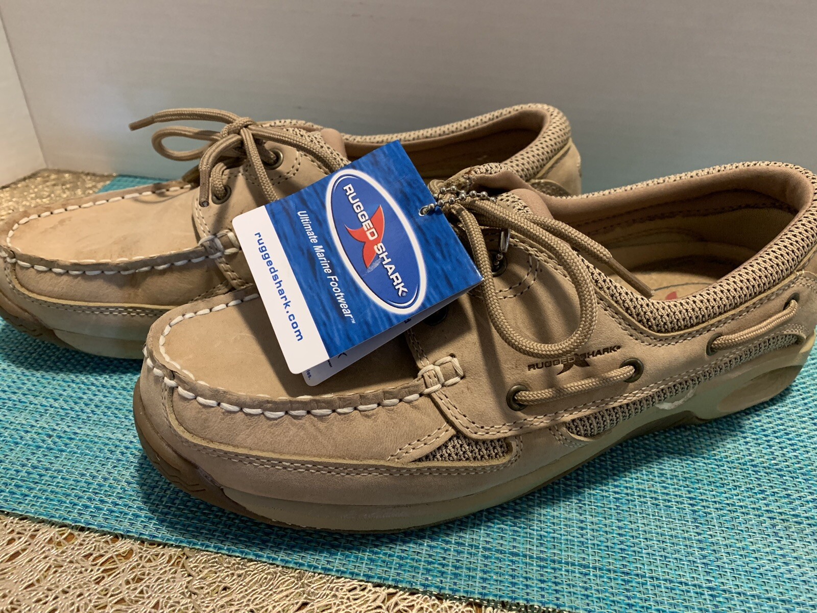 Women Rugged Shark Boat Shoe Size 9 New 