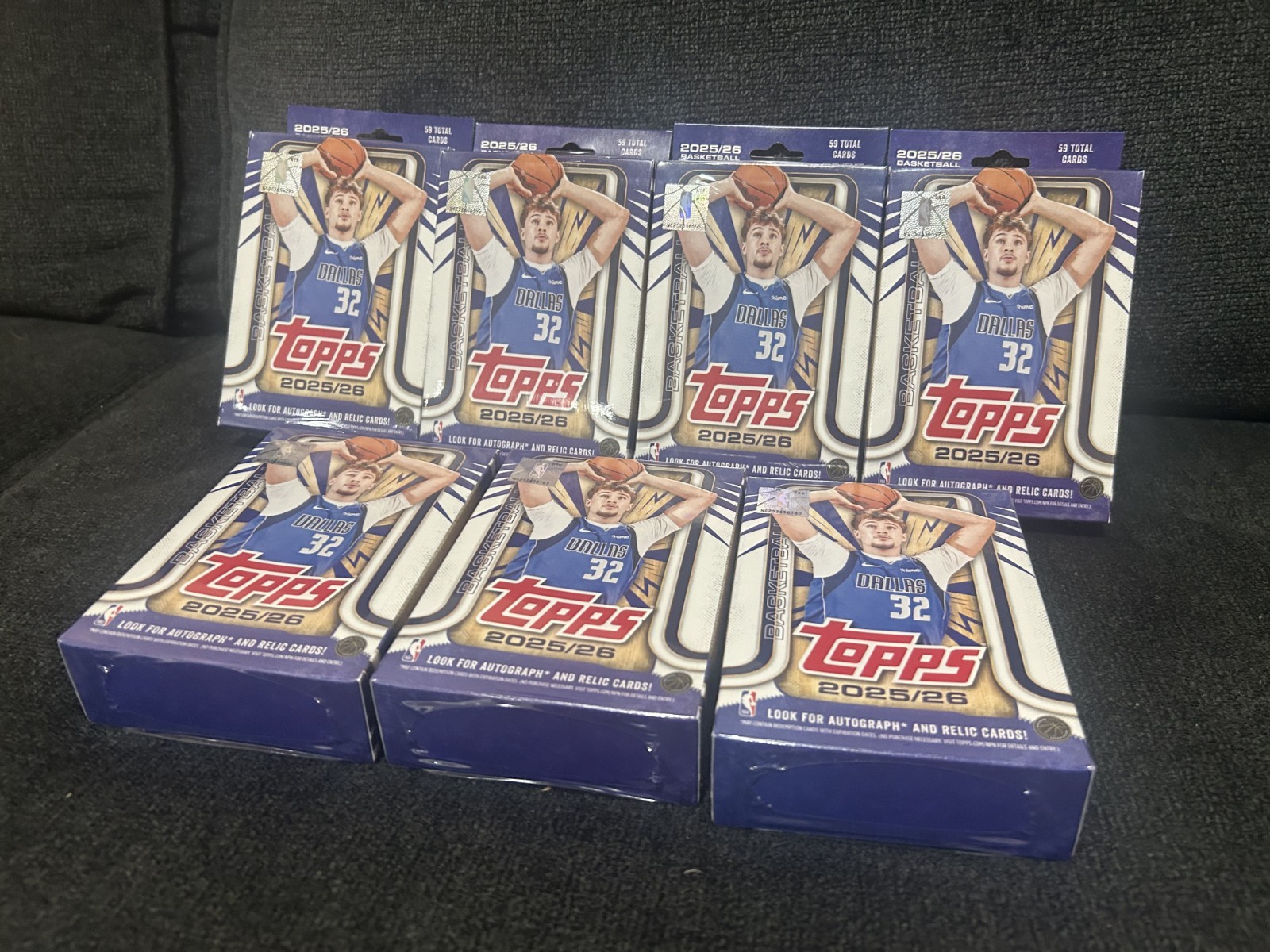 2025-2026 Topps Basketball NBA Hanger Box Lot of 7