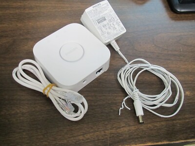 Philips Hue Bridge 2.1 - Lighting Control Hub, Ethernet Cable & Charger