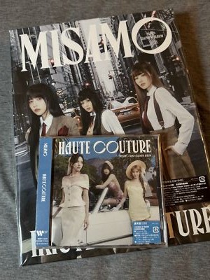 MISAMO JAPAN 2nd MINI ALBUM HAUTE COUTURE ONCE HMV JYP TWICE MISAMO JAPAN 2nd MINI ALBUM HAUTE COUTURE ONCE HMV JYP TWICE
