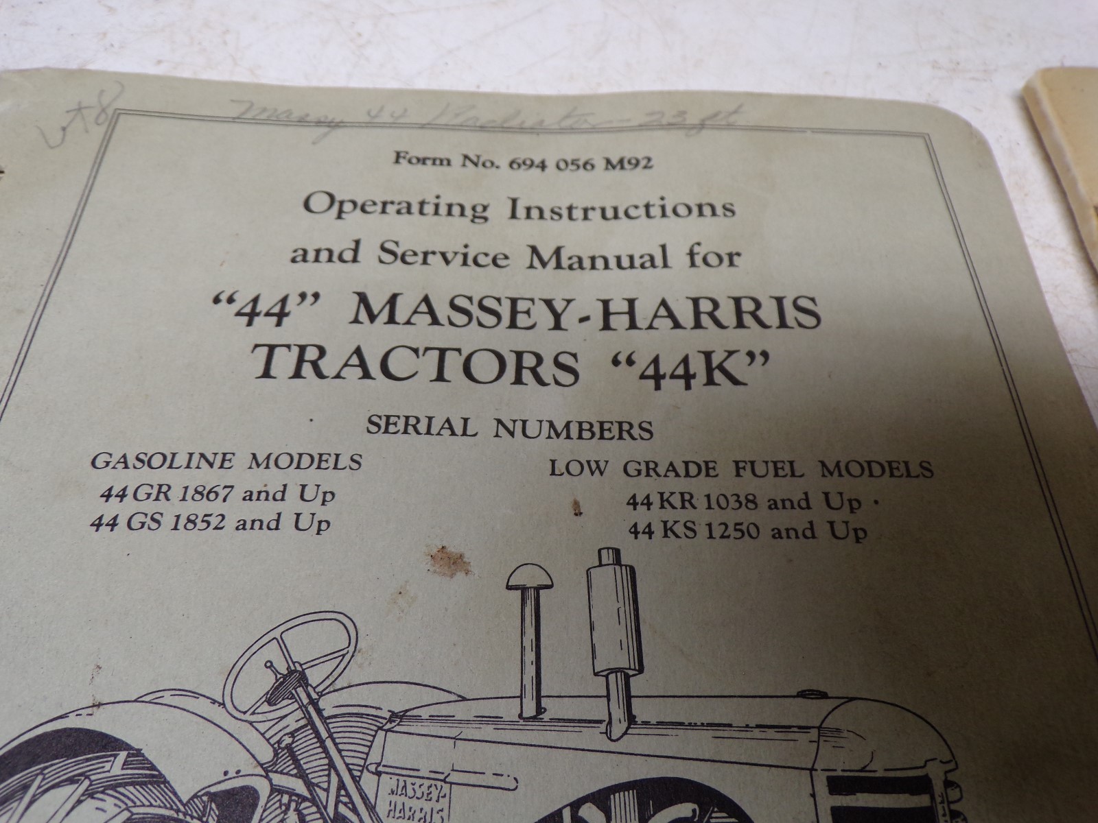 1949 Massey Harris 
