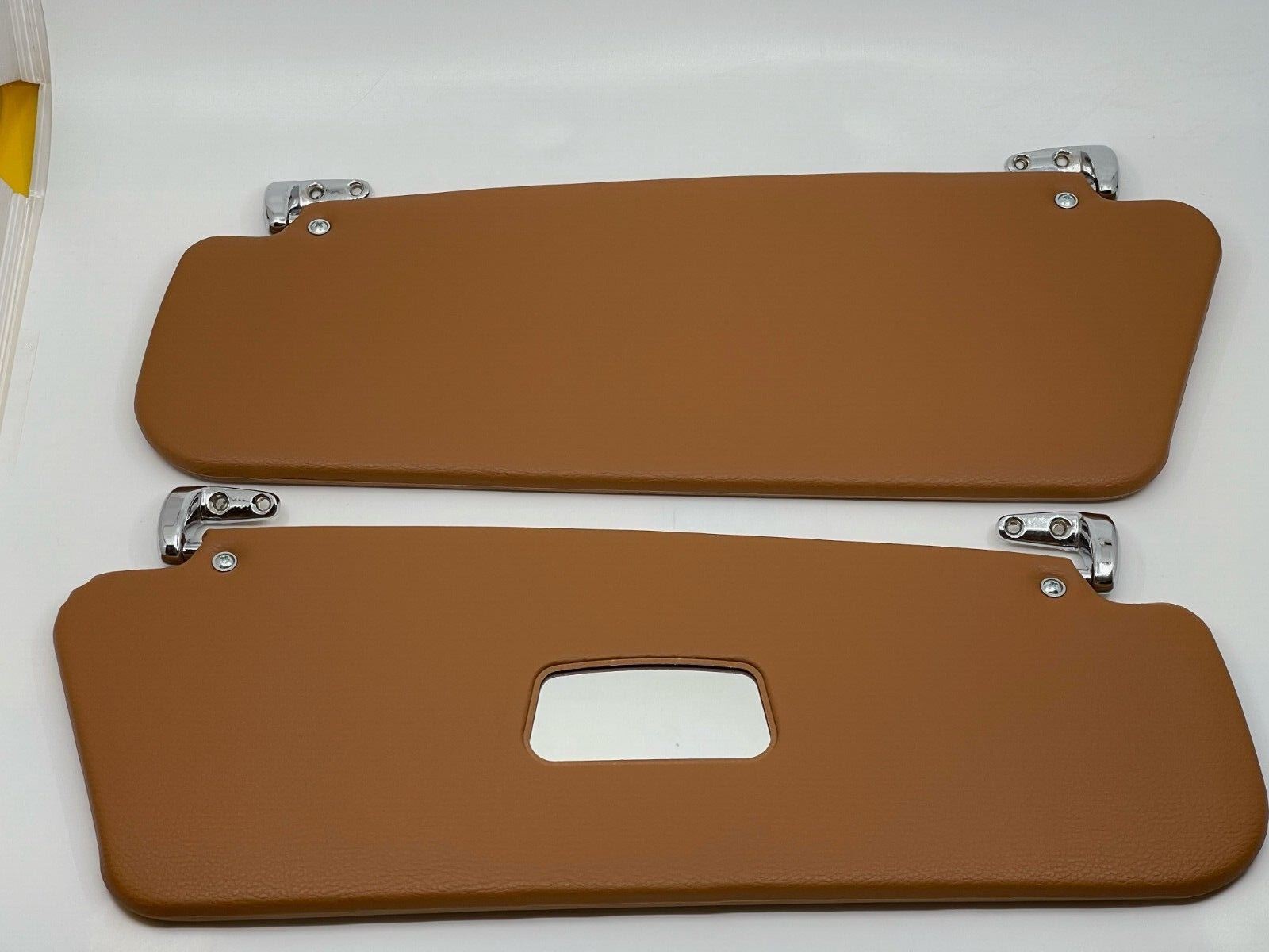 Sunvisor Set For Mercedes W111 Coupe 250SE 280SE 1961-1971 Tobacco Color 2 Pcs