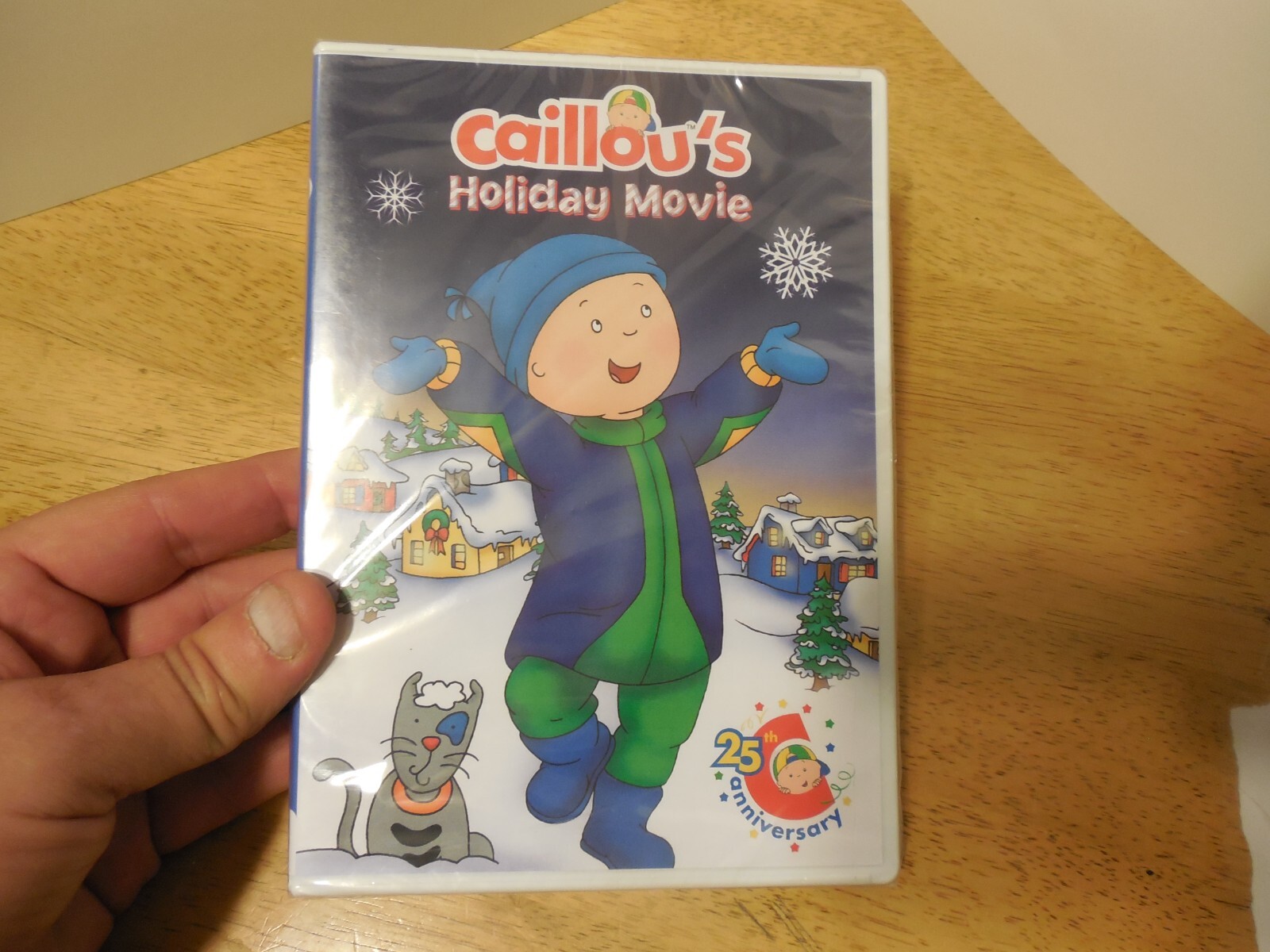 Caillou's Holiday Movie DVD Children's Gift New Factory