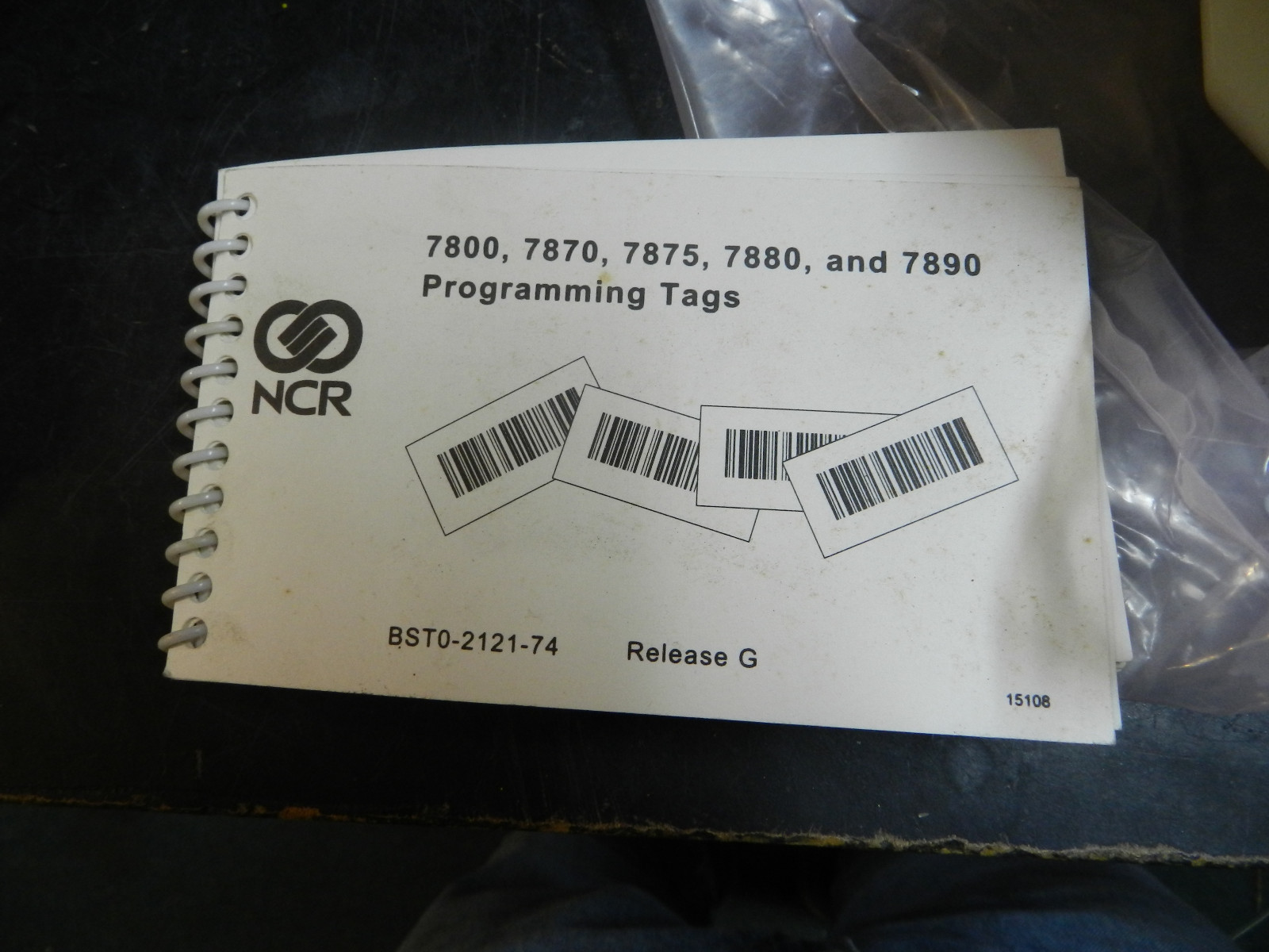 D1 NCR 0200 Scanner Hand Barcode