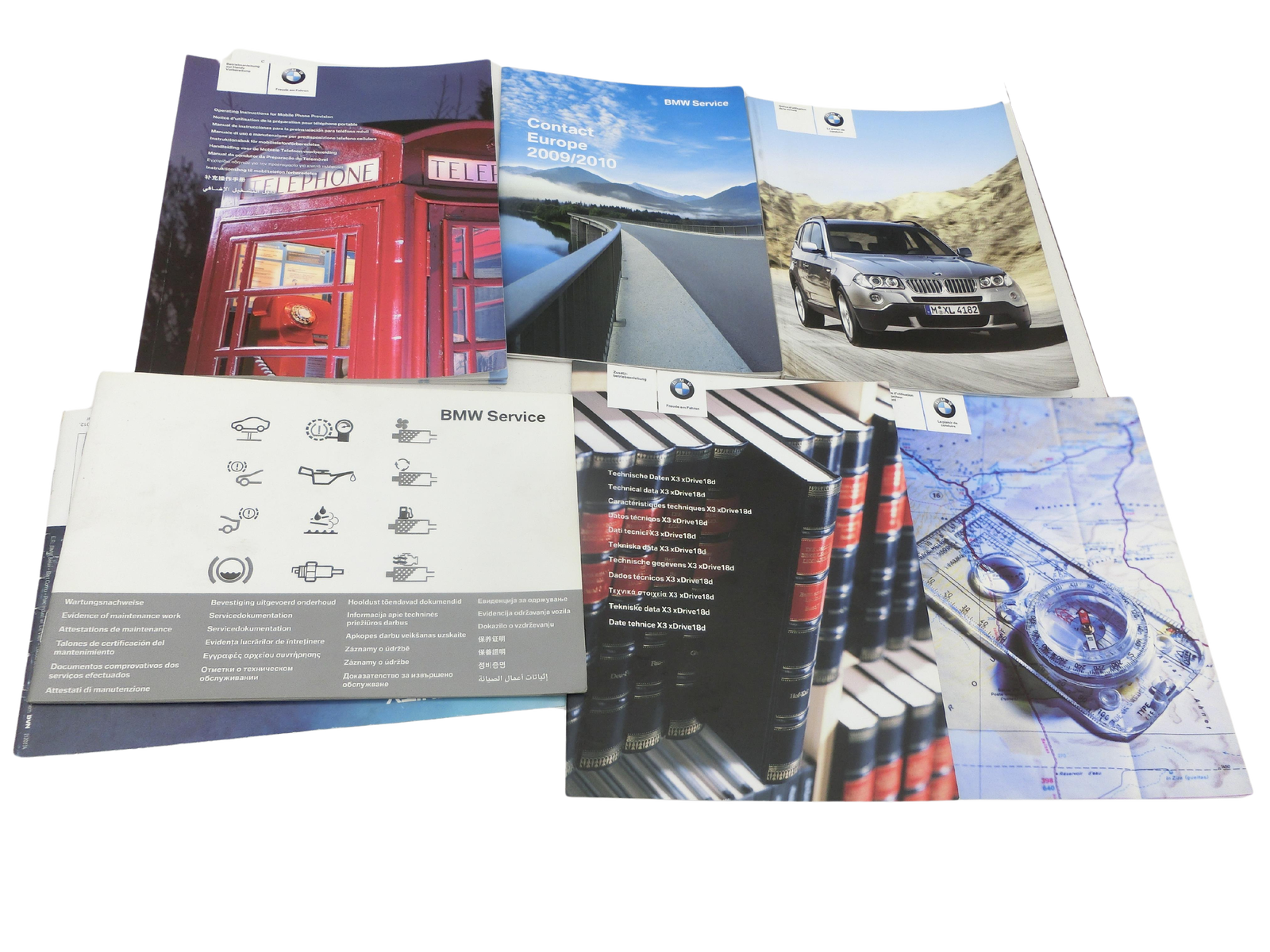 servicebook Manual de instrucciones Solución Junta para BMW X3 E83 18d LCI 08-11 - Bild 1