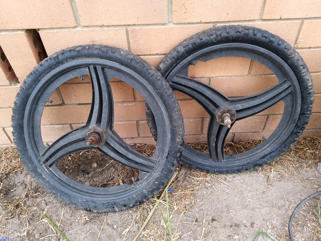 Old school Black tri tuff bmx rims | Bicycle Parts and 
