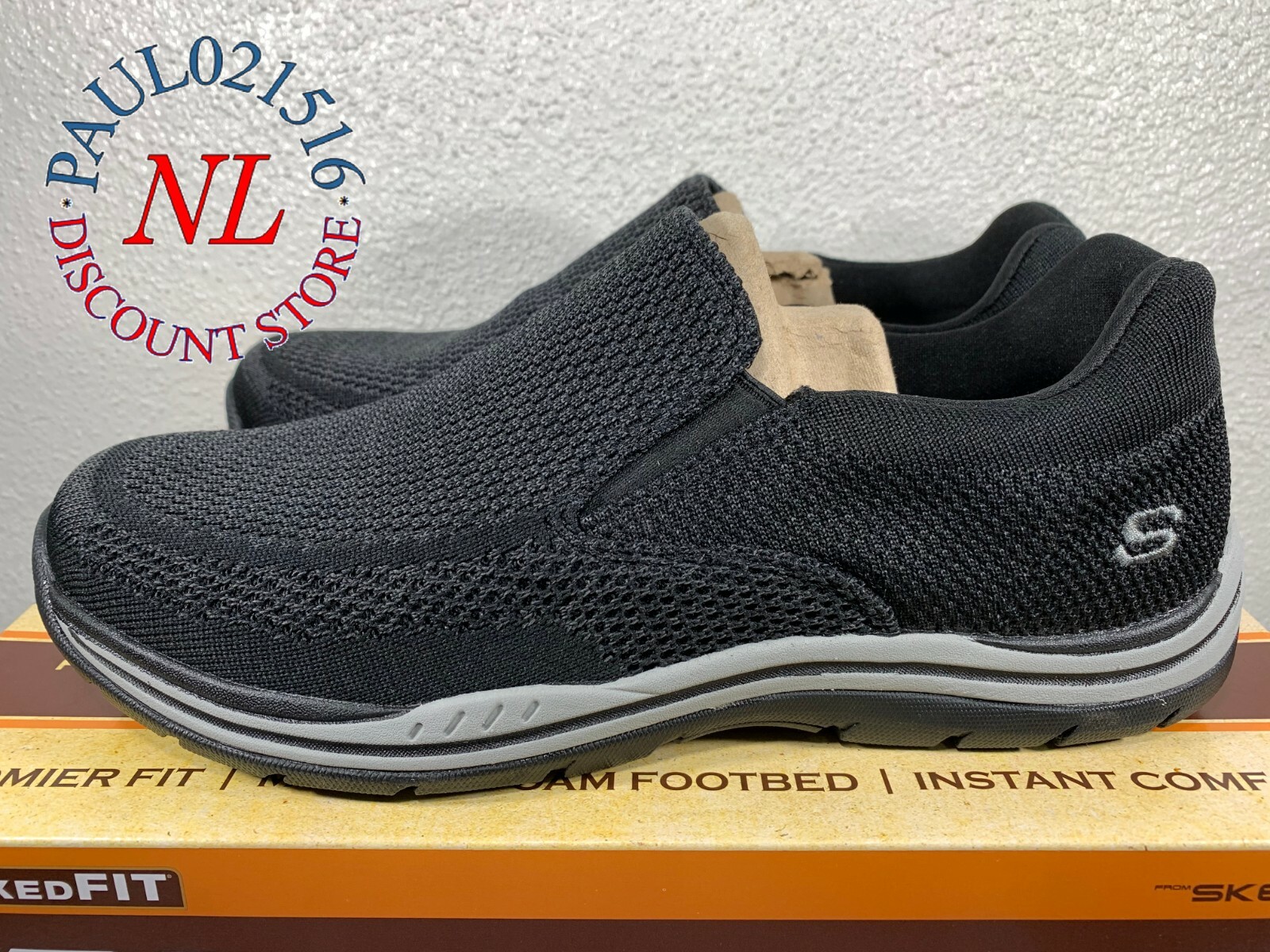 skechers relaxed fit quantum flex country walker men's sneakers