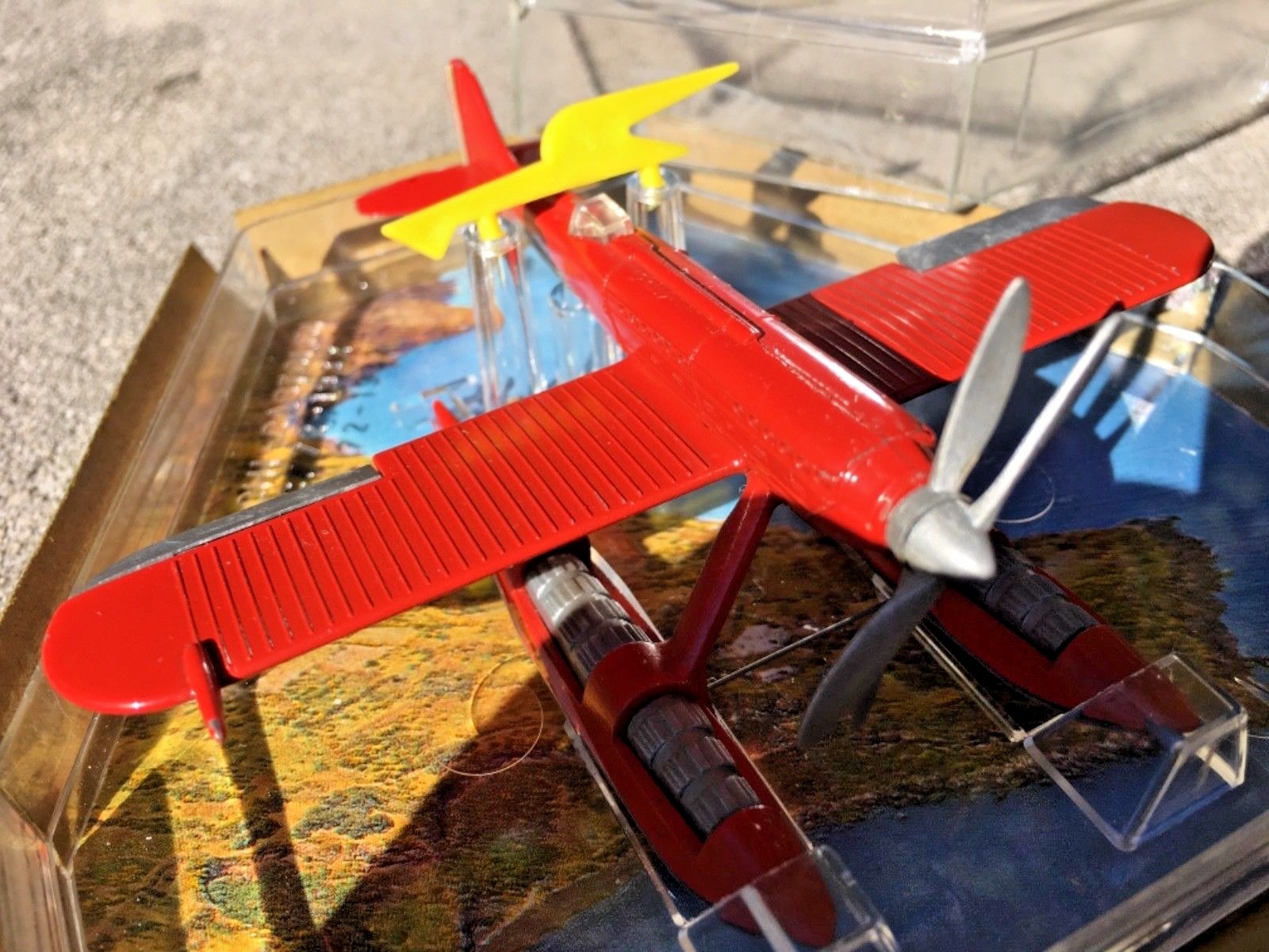 Diecast Plane EDISON AIR LINE H.F. Macchi-Castoldi M.C. 72 (1932) Racing Seaplan