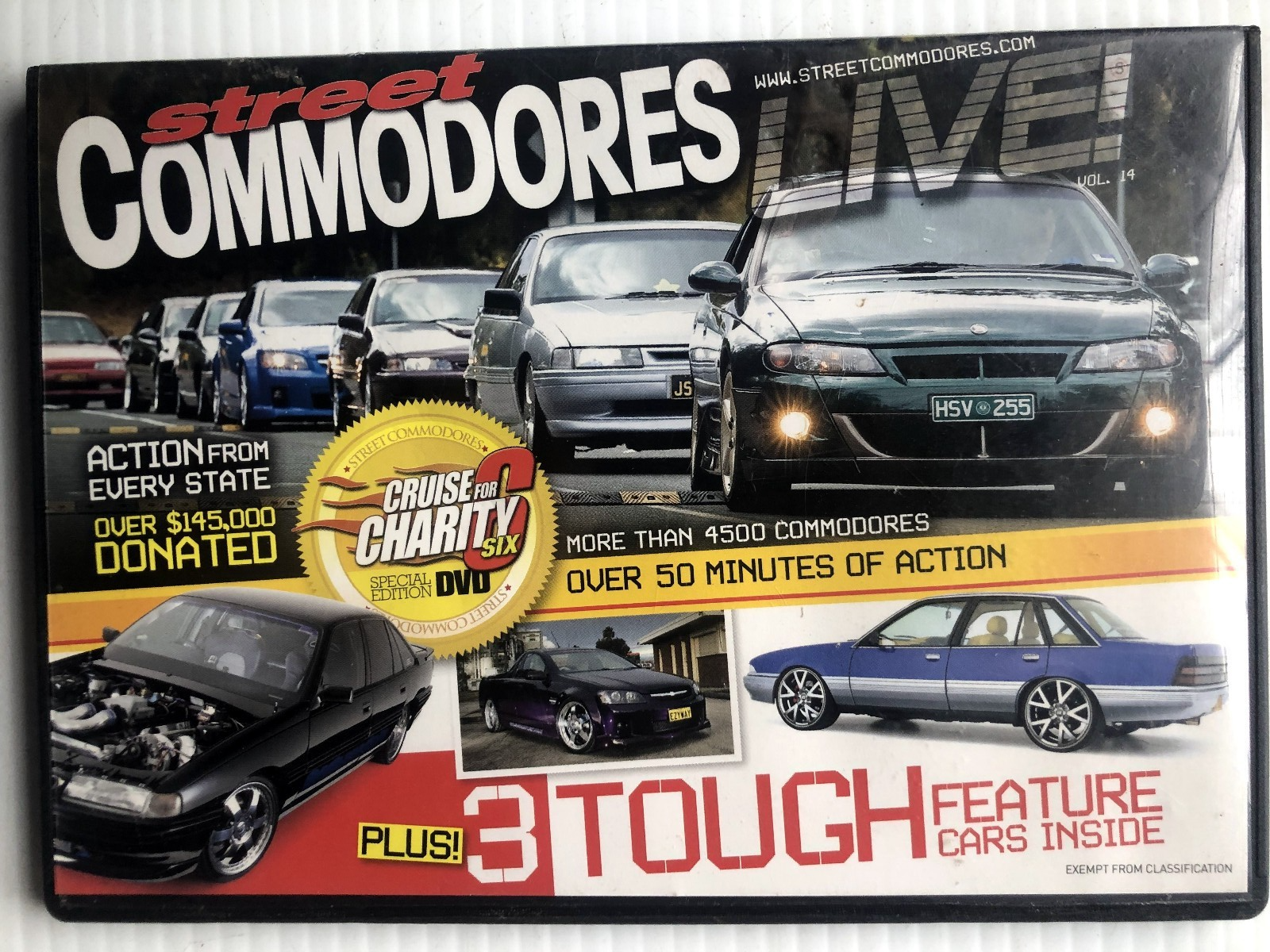 Street Commodores Live Vol. 14 DVD, (LIKE NEW) REGION 4