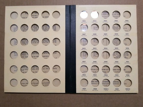Set/3 Library of Coins Folders Vol 1,2&3  Flying Eagle/Indian Head/Lincoln Cents
