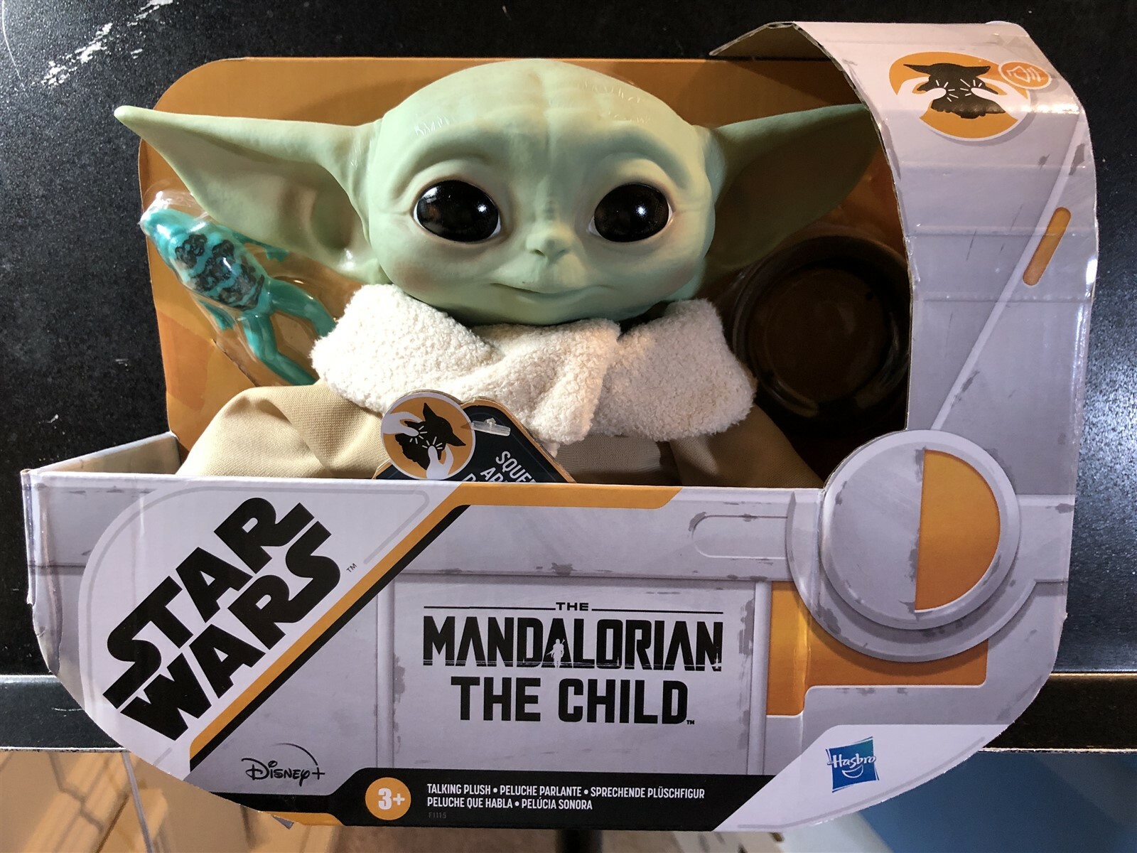 Star Wars The Mandalorian The Child Talking Plush - Brand New