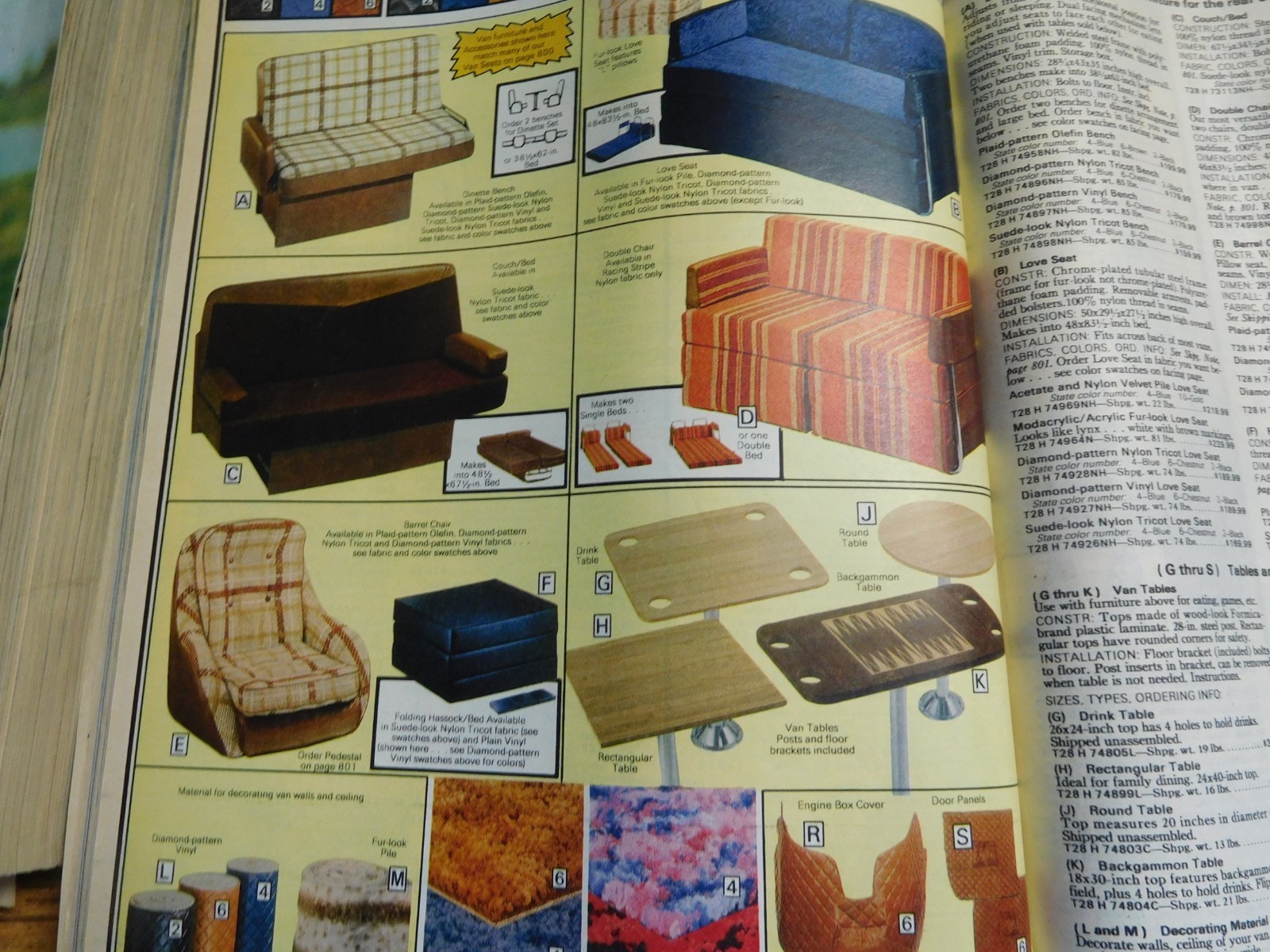 VTG 1978 Sears Fall and Winter Catalog ~ Mid-Century Modern Fashion Home Decor