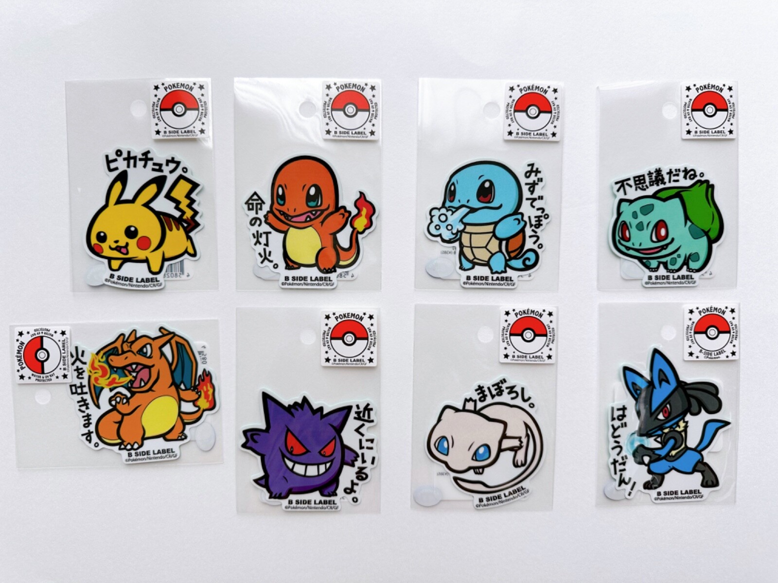 Pokémon × B-SIDE LABEL ステッカー B Pokemon B-SIDE LABEL Stickers – Japan Stuffs