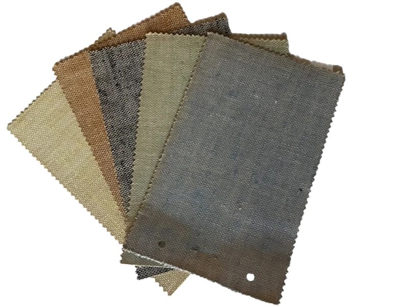 1960s Vintage Wallpaper Sample Deco-Fabs Tweed 5 Fun Crafting Colors