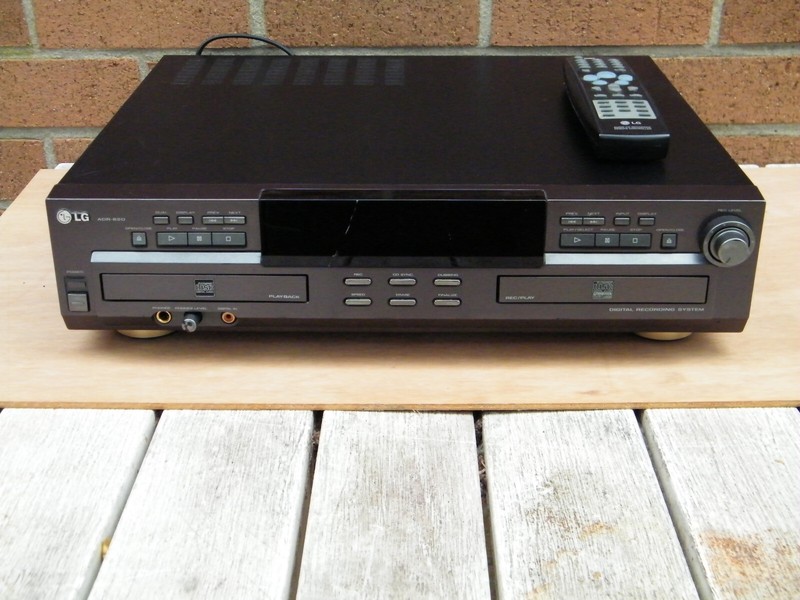 Lecteur Enregistreur Cd Lg Adr-620 Audio Compact Disc Recorder (Not Working)