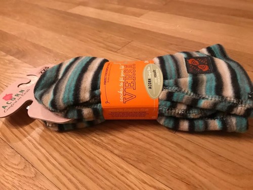 New W/Tags Acorn Unisex Versa Fleece Socks XXS, Women 5-6.5