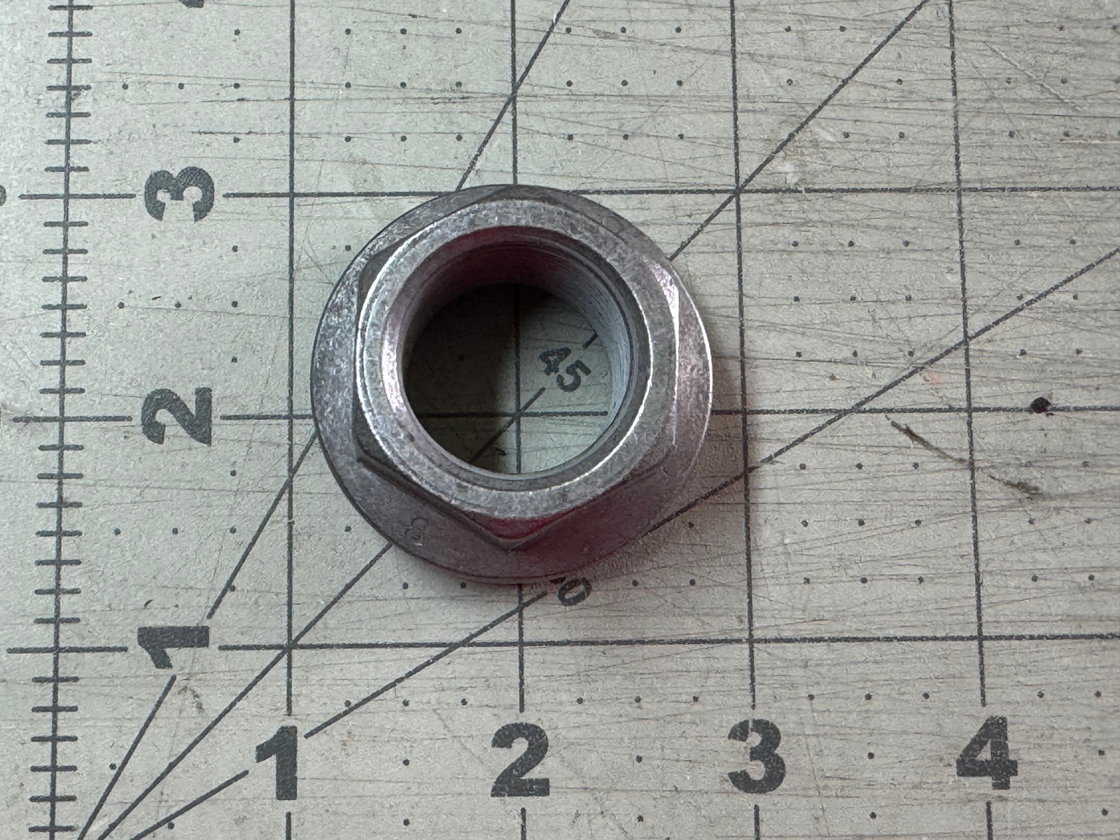 Maria S③ T③ QTY 1 NEW OEM TESLA NUT & WASHER, M24, STL [8], ZNFL, SERR