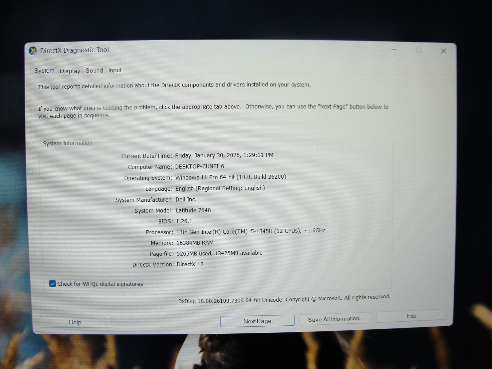 Dell Latitude 7640 16" WUXGA i5-1345U 16GB RAM 256GB SSD Win 11 Pro - Thumbnail 8