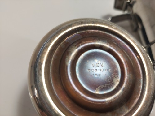 Vintage Vev Casa Espresso Coffee Maker Inox 18/10 Stainless Made in Italy