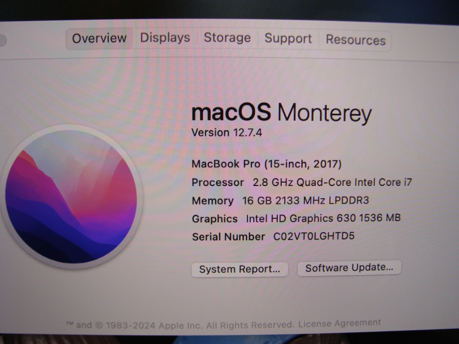 Apple MacBook Pro 15" Mid-2017 i7-7700HQ 16GB 256GB Radeon Pro 555 - Thumbnail 17