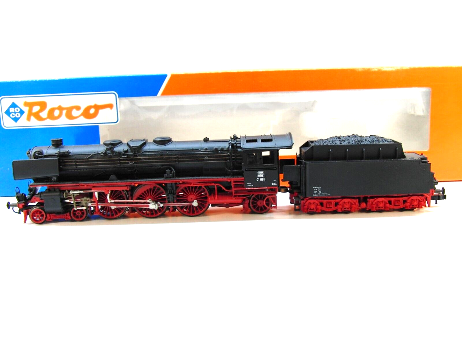 Roco H0 43240 Dampflok BR01 081, DB, Licht, DC, TOP in OVP