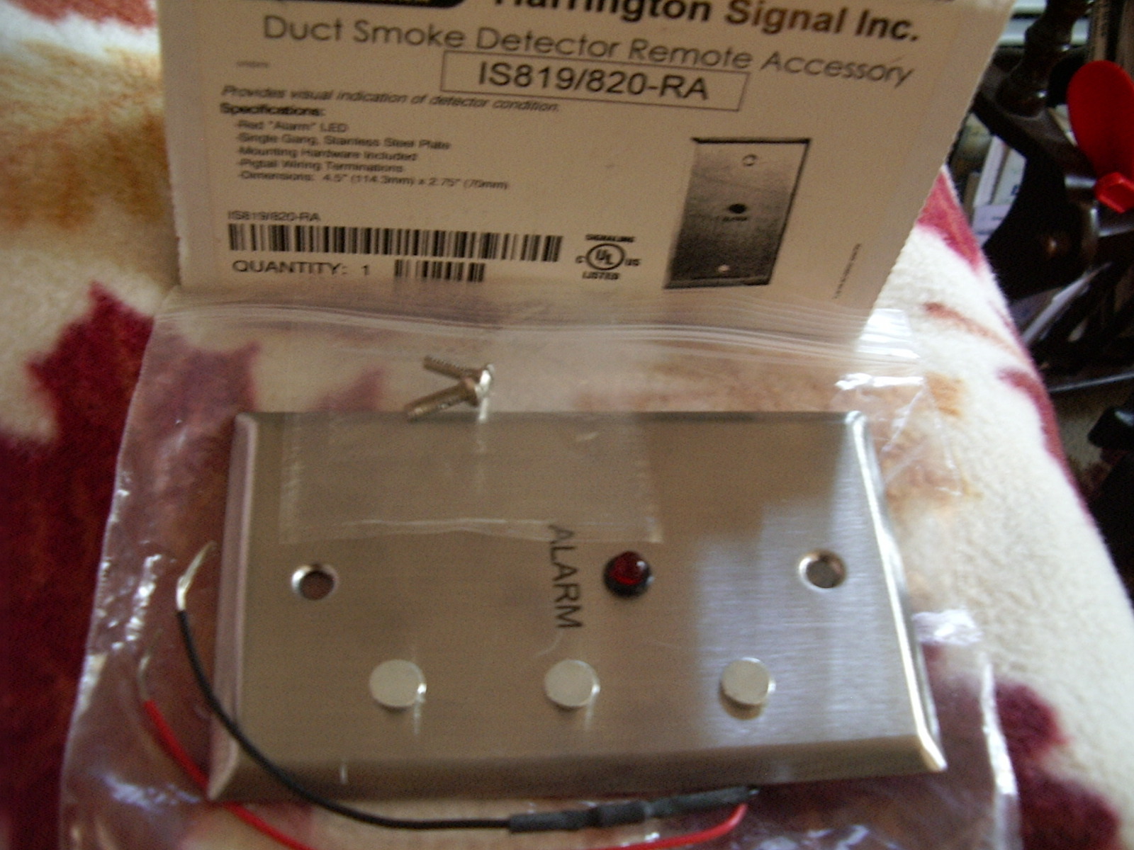 HARRINGTON SIGNAL IS819/820 DUCT SMOKE DETECTOR-(1)++3--8X2MM NEODYMIUM MAGNETS