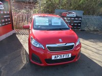 2021 Peugeot 108 1.0 72 Active 5dr HATCHBACK Petrol Manual