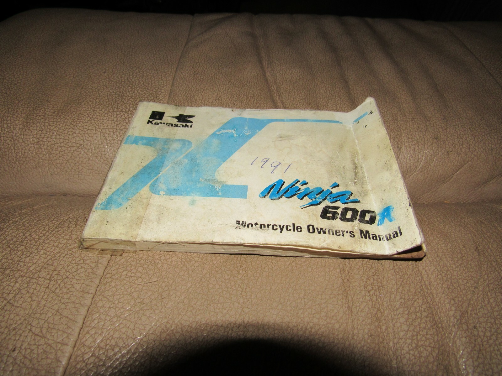 書91 1991 kawasaki zx600 c owners manual | eBay